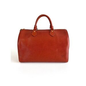 Louis Vuitton Speedy 30 Kenyan Brown Epi Leather Vintage Satchel Bag 1985-2012